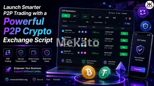 Launch Smarter P2P Trading with a Powerful P2P Crypto Exchange Script